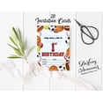 thumbnail image 3 of Darling Souvenir Multicolor Birthday Invitation Card 28 Pcs Fill or Write In Blank Invites Printable Party Supplies 5 x 7 Inches, 3 of 5