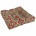 thumbnail image 2 of 19-inch Squared Spun Polyester Tufted Dining Chair Cushion - Haliwell Multi, 2 of 4