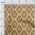 thumbnail image 2 of oneOone Cotton Flex Brown Fabric Asian Ikat Craft Projects Decor Fabric Printed By The Yard 40 Inch Wide, 2 of 4