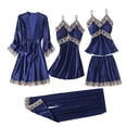 thumbnail image 2 of LSLJS Pyjama pour Femmes Ensemble Cinq Pièces avec Bretelles Pyjama pour Femmes Tenue d'Intérieur Pyjama Style Mince, Lingerie pour Femmes, Ensemble de Nuit, 2 of 3