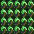 thumbnail image 1 of Ahgly Tapis d'Intérieur Lavable en Machine Carré Transitionnel Vert Lime Foncé, 7 Pieds Carré, 1 of 7