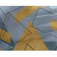 thumbnail image 4 of oneOone Georgette Viscose Fabric Rectangle & Triangle Geometric Printed Fabric 1 Yard 42 Inch Wide, 4 of 4