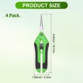 thumbnail image 3 of Uxcell 4-Pack Bypass Pruning Shears for Garden, 6.6 Inch Stainless Steel Scissors, 3 of 6
