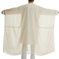 thumbnail image 4 of RXIRUCGD Men's Muslim Robe Arab Middle Robe Long Style Sleeve Long Shirt Fashion Casual Robe, Beige, Size : TG, 4 of 9
