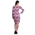 thumbnail image 3 of Moomaya Womens Full Sleeve Printed Midi Length Printed Bodycon Dress, 3 of 6