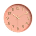 thumbnail image 2 of EGNMCR Wall Clock Silent Wall Clocks Battery Operated 12 Inch Modern Non Ticking Analog Clock Decorative For Kitchen Office Bathroom Bedroom clock clock, 2 of 6