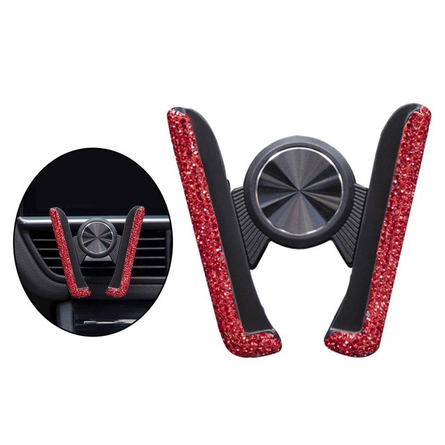 thinsony Car Phone Holder Auto Navigation Adjustable Hands free Convenient to Clamp