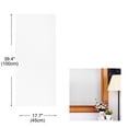 thumbnail image 2 of Unique Bargains Privacy Frosted Glass Window Film Sticker Cover Frost Adhesive 100x45cm, 2 of 7