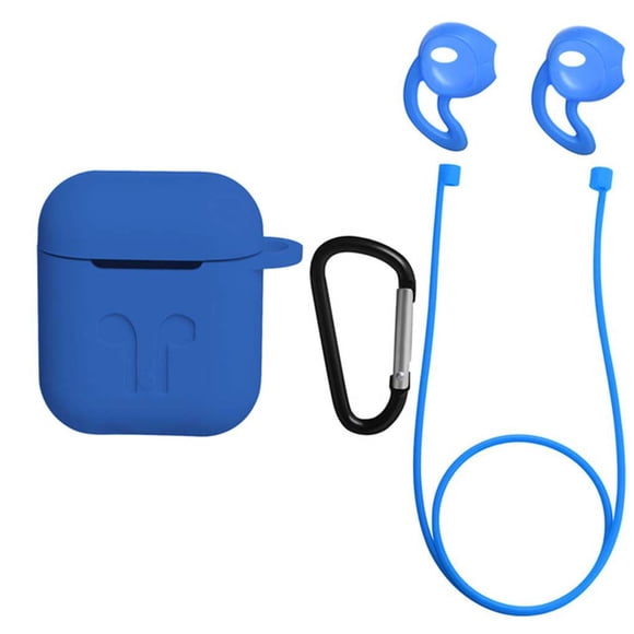 thinsony pour Airpods Boîtier d'Écouteurs Sans Fil Casque Étui Portable en Silicone Housse Anti-Poussière Antichoc