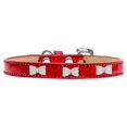thumbnail image 1 of Bouclier Blanc Collier de Chien Crème Glacée Rouge Taille 16, 1 of 1