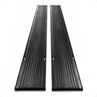Black Ice 2 Pack Guides de Ski pour Remorque de Motoneige de 5 Pieds pour Chargement Sans Friction