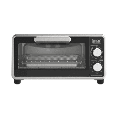 Black & Decker Crisp 'n Bake Air Fry 1150 W 4-Slice  Toaster Oven Stainless Steel
