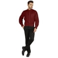 thumbnail image 2 of Bestman Long Sleeve Cotton Flex Shirt For Mens Button Downt W/ Patch Pocket Office Wear, 2 of 7
