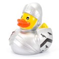 thumbnail image 1 of Yarto New Large Floating Bath Rubber Designer Duck in Armour Fun Gift Knight, 1 of 4