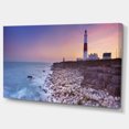 thumbnail image 2 of Portland Bill Lighthouse in Dorset - Modern Seashore Canvas Wall Art, 2 of 4