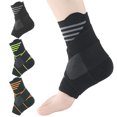 thumbnail image 2 of Support de Cheville Entorse Respirant Ajustable Manchon de Compression de Cheville, 2 of 10