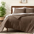 thumbnail image 1 of Bare Home Down Alternative Comforter Set - 3-Pieces - All Seasons - King, Heather Taupe, 1 of 5