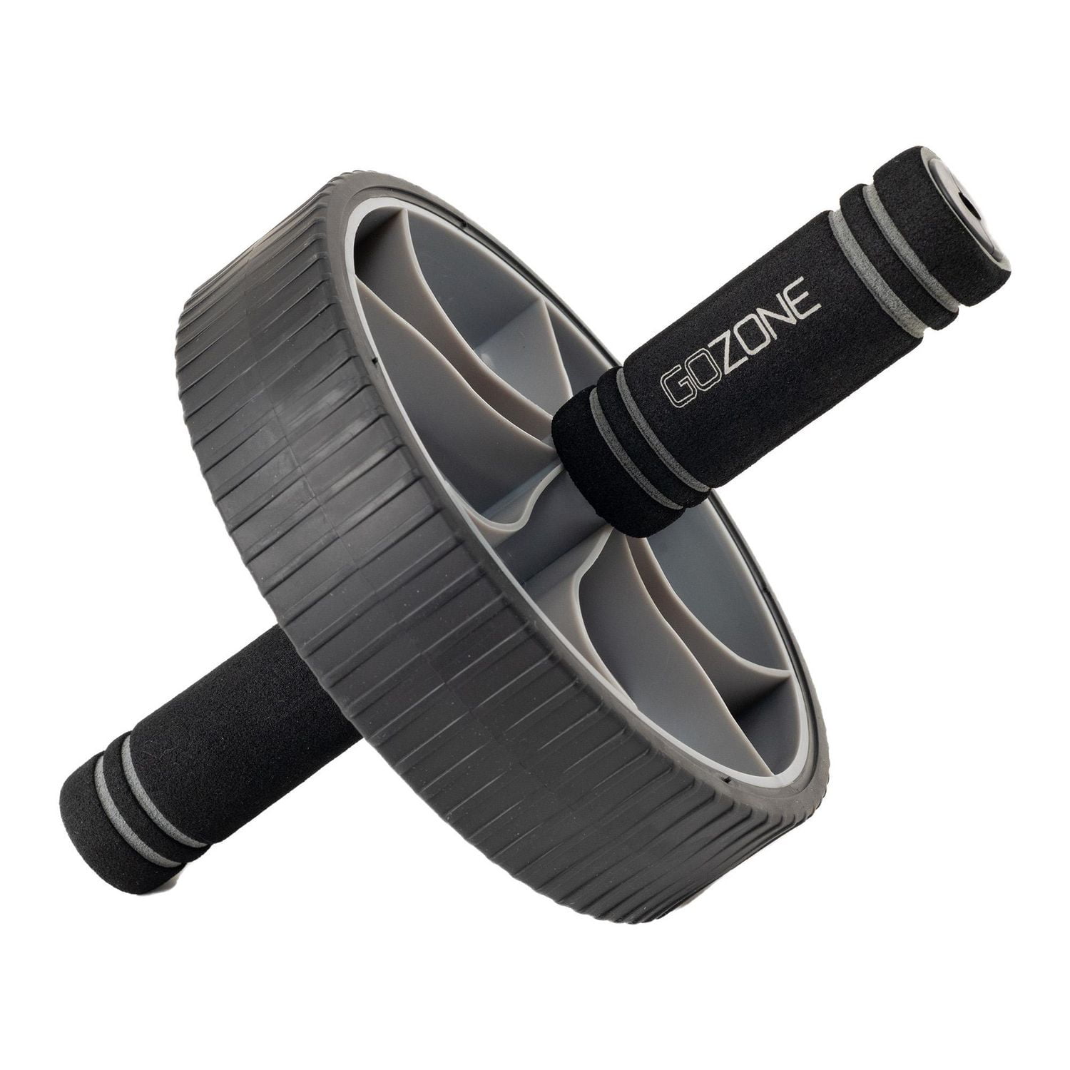 Roue pour abdominaux GoZone – Gris/noir