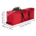 thumbnail image 5 of Storage Bag Organizer For Christmas Tree Ornament Storage Bag With Handle Christmas Stuff Organizer, 5 of 5