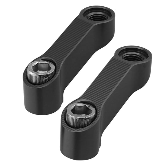 Mirror Extender Adapters Easy to Install Replaces Fit for Black