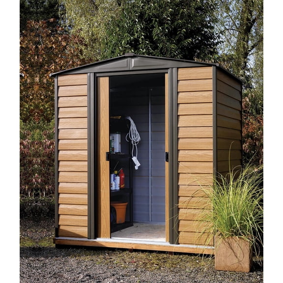Abri rangement acier Woodridge, 6 x 5
