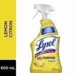 Lysol All Purpose Cleaner, Trigger, Lemon, 650ml, Powerful Cleaning & Freshening