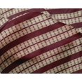 thumbnail image 4 of oneOone Silk Tabby Maroon Fabric Diamond Geometric Craft Projects Decor Fabric Printed By The Yard 42 Inch Wide, 4 of 4