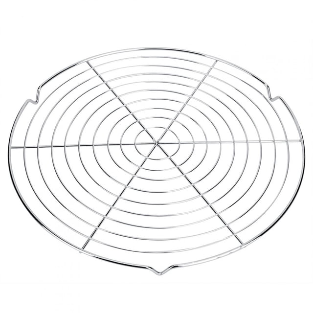BBQ Net-Barbecue Maille Forme Ronde BBQ Grillage Grill Net Barbecue grillé Grille Rack extérieur Camping Pique-Nique Outil
