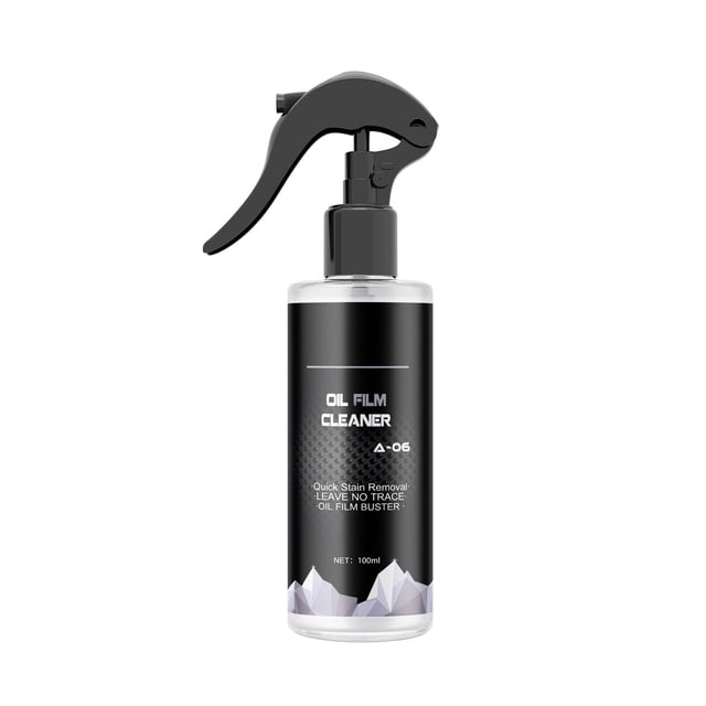 weibbin Car Front Windshield Oil Film Remover Home Car Multi-purpose Glass Cleaner 100ml