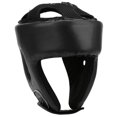 thumbnail image 1 of Boxing Helmet Boxing Head Gear Sanda Helmet Boxing Helmet PU Leather Adjustable Head Guard Sanda Kickboxing Training Defense, 1 of 8