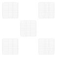 thumbnail image 3 of Transemion Portable Pet Playpen Panel Cage Fence Metal Guinea pig Wire White Dense Grid 5Set, 3 of 6