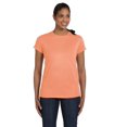 thumbnail image 3 of Hanes ComfortSoft T-Shirt à Col Ras du Cou en Jersey Coupe Décontractée pour Femmes, P, Orange Bonbon, 3 of 3
