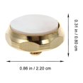 thumbnail image 4 of MasteelfCA Trumpet Button Buckles Piston Button Snaps Press Covers Trumpet Musical Instrument Accessories, 4 of 7