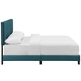 thumbnail image 3 of Amira Full Upholstered Velvet Bed (5859-SEA), 3 of 5