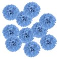 thumbnail image 1 of Unique Bargains 6' Tissue Pom Poms Paper Flowers Ball Wedding Party Decoration, Lake Blue 10 Pack, 1 of 6