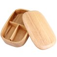 thumbnail image 4 of Boîte à Lunch en Bois, Bento Bento, pour les Enfants Adultes, 4 of 8