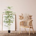 thumbnail image 4 of Bingirl Artificial Bamboo Tree, Artificial Trees In Pot With Lifelike Trunk And Silk Leaves, Faux Bamboo Tree Plants For Home Office Restaurant Indoor Outdoor Decor, 4 of 7