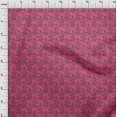 thumbnail image 3 of oneOone Cotton Flex Fabric Leaves & Floral Block Fabric Prints By Yard 40 Inch Wide, 3 of 4