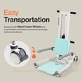 thumbnail image 3 of SuperHandy GoRise TX Patient Transfer Lift 500 lb Capacity, Aluminum Portable Floor-to-Stand with Ergonomic Support, 3 of 8
