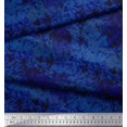 thumbnail image 2 of Soimoi Tissu Poly Georgette Imprimé Feuilles & Texture Tissu au Mètre 52 Pouces de Large, 2 of 2
