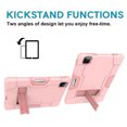 thumbnail image 4 of Mignova for iPad Pro 11 2020 Case,Hybrid Heavy Duty Three Layer Full-Body Shockproof Armor Defender Rugged Protective Case Cover with Stand for Apple iPad Pro 11 Inch Case 2020/2018(Rose Gold), 4 of 7
