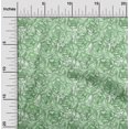 thumbnail image 2 of oneOone Cotton Poplin Twill Green Fabric Abstract Dress Material Fabric Print Fabric By The Yard 56 Inch Wide, 2 of 4