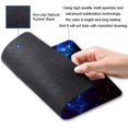 thumbnail image 4 of Galaxy Stars Light Black Mouse Pad 9.5x7.9 Inch Red and Blue Nebula Waterproof Mouse Mat with NonSlip Rubber Base, Perfect for Computer Office Laptop Use by Men, Women, and Kids, 4 of 6
