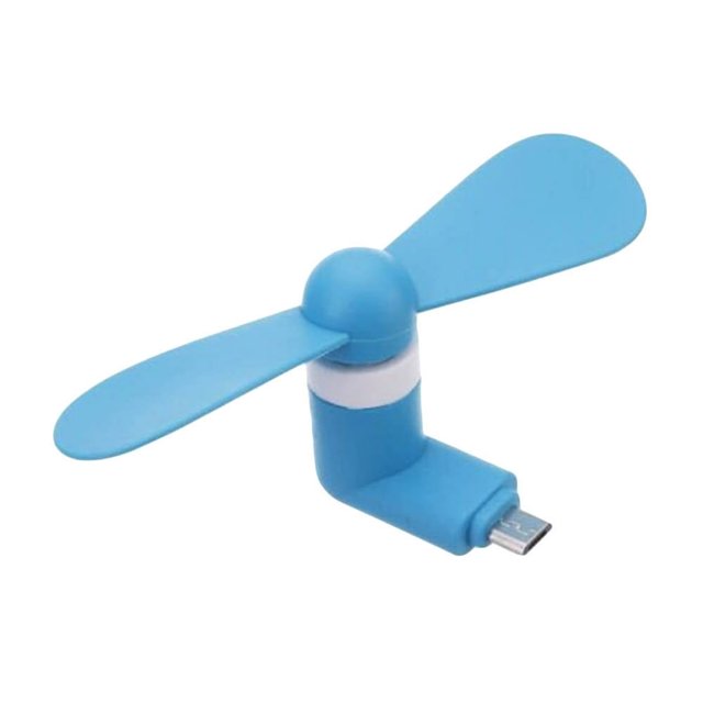 MesaSe Summer Mini Portable Mute OTG Micro USB Mobile Phone Air Cooling Fan for Android