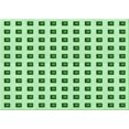 thumbnail image 1 of Ahgly Company Machine Washable Indoor Rectangle Transitional Green Area Rugs, 4' x 6', 1 of 7