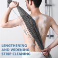 thumbnail image 3 of Exfoliating Back Scrubber Exfoliating Body Brush Back Washer Back Scrubber Towel for Shower, 3 of 7