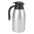 thumbnail image 1 of Coffee Vacuum Pot, Convenient Practical Tea Vacuum Pot Leakproof Lid  For Road Trips Silver, 1 of 8