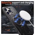 thumbnail image 2 of [PST] iPhone 12 / 12 Pro Ring Case, Shockproof Magsafe Compatible Kickstand Back Cover with Ring Stand, 2 of 4