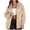 Khaki, variant on EGNMCR Long Sleeve Hoodless Faux Leather Outwear & Jackets Women's Solid Flip Collar Fall And Winter Long Sleeve Fashion Leather Jacket Coat Women Polyester Tops