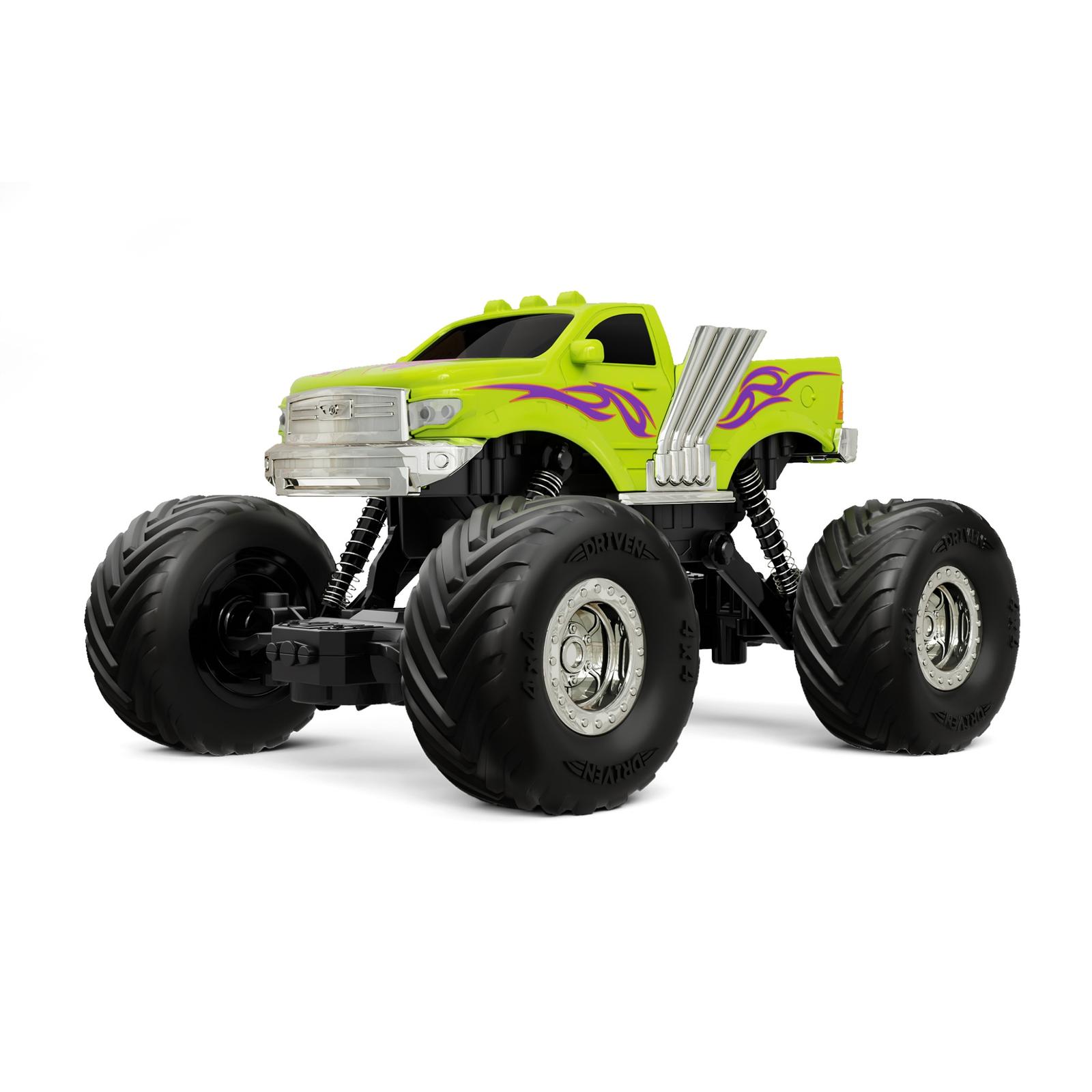 Camion monstre télécommandé Fury DRIVEN Par Battat avec télécommande pour les enfants de 5 ans et plus